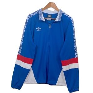 🆕 Umbro Full Zip Front Long Sleeve Jacket